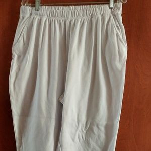 Woman within sz 1x white capri